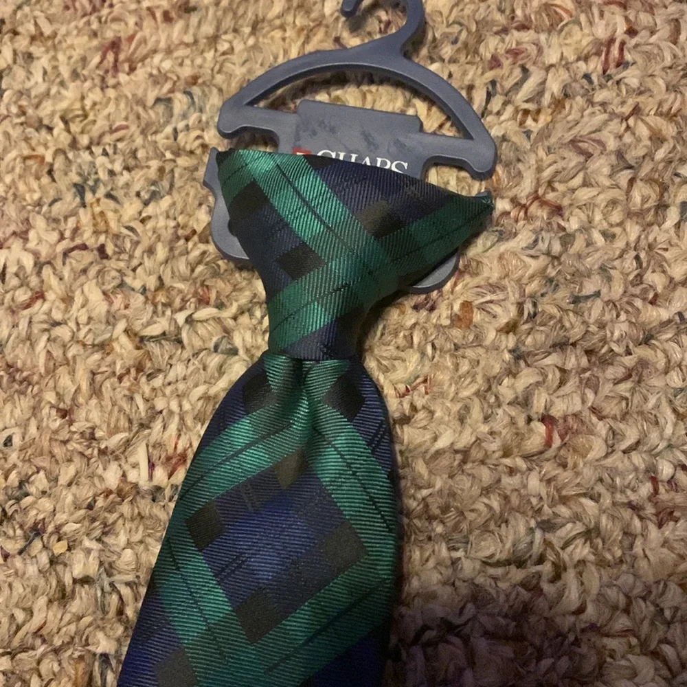 Bundle of boys youth ties Chaps plaid Dockers snowmen